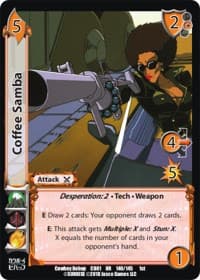 Coffee Samba - Cowboy Bebop - UniVersus card