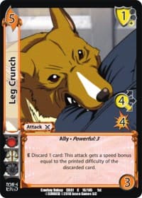 Leg Crunch - Cowboy Bebop - UniVersus card