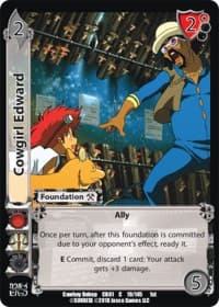 Cowgirl Edward - Cowboy Bebop - UniVersus card