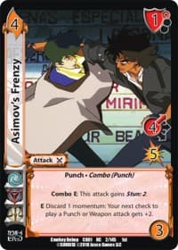 Asimov's Frenzy - Cowboy Bebop - UniVersus card