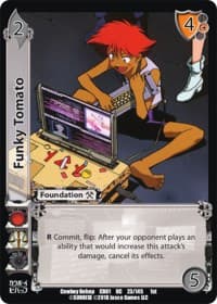 Funky Tomato - Cowboy Bebop - UniVersus card