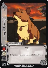 Loyal Friend - Cowboy Bebop - UniVersus card