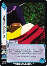 Gateway Shuffle - Cowboy Bebop - UniVersus card