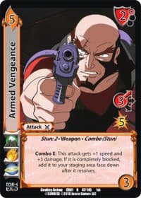Armed Vengeance - Cowboy Bebop - UniVersus card