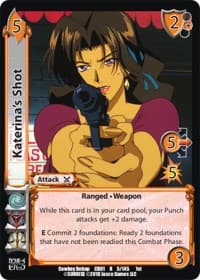 Katerina's Shot - Cowboy Bebop - UniVersus card