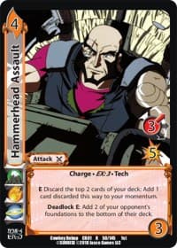 Hammerhead Assault - Cowboy Bebop - UniVersus card