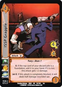 ISSP Grapple - Cowboy Bebop - UniVersus card