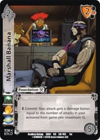 Marshall Banana - Cowboy Bebop - UniVersus card