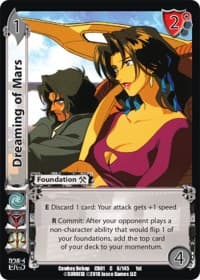 Dreaming of Mars - Cowboy Bebop - UniVersus card