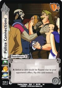 Police Connections - Cowboy Bebop - UniVersus card