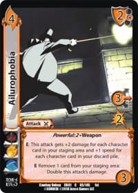 Ailurophobia - Cowboy Bebop - UniVersus card