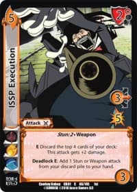 ISSP Execution - Cowboy Bebop - UniVersus card