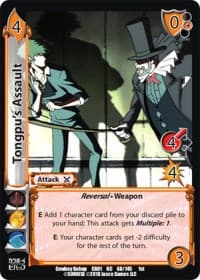 Tongpu's Assault - Cowboy Bebop - UniVersus card