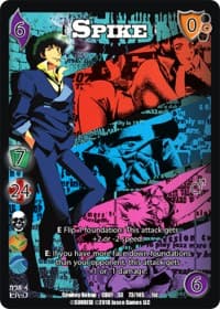 Spike* (Starter Exclusive) - Cowboy Bebop - UniVersus card