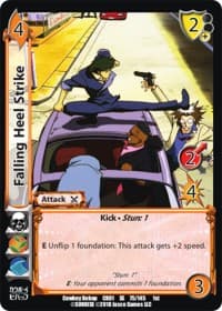 Falling Heel Strike - Cowboy Bebop - UniVersus card