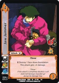 Jaw Jammer - Cowboy Bebop - UniVersus card