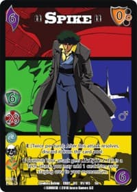 Spike** - Cowboy Bebop - UniVersus card