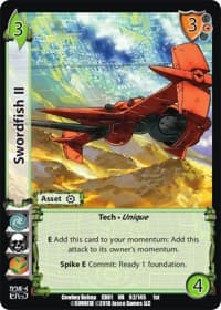 Swordfish II - Cowboy Bebop - UniVersus card