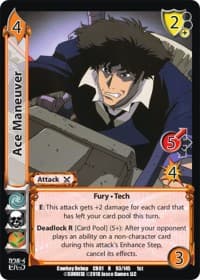 Ace Maneuver - Cowboy Bebop - UniVersus card