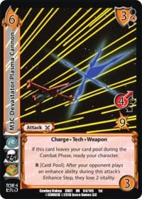 M3C Devastator Plasma Cannon - Cowboy Bebop - UniVersus card