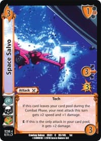 Space Salvo - Cowboy Bebop - UniVersus card