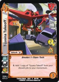 Tijuana Takeoff - Cowboy Bebop - UniVersus card