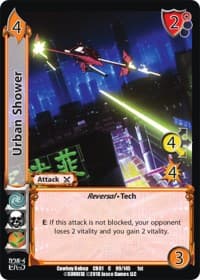 Urban Shower - Cowboy Bebop - UniVersus card
