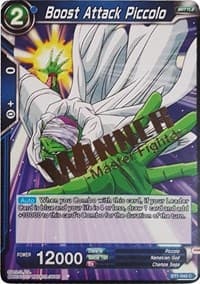 Boost Attack Piccolo (Winner Stamped) - Tournament Promotion Cards - Dragon Ball Super: Masters card