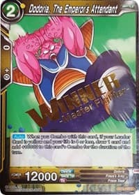 Dodoria, The Emperor's Attendant (Winner Stamped) - Tournament Promotion Cards - Dragon Ball Super: Masters card
