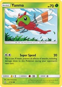 Yanma - SM - Ultra Prism - Pokemon card