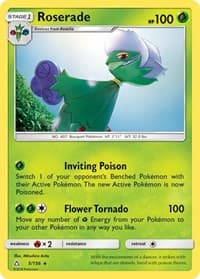 Roserade - SM - Ultra Prism - Pokemon card