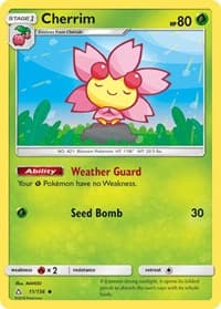 Cherrim - SM - Ultra Prism - Pokemon card