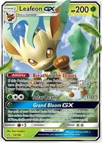 Leafeon GX - SM - Ultra Prism - Pokemon card