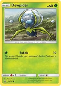 Dewpider - SM - Ultra Prism - Pokemon card