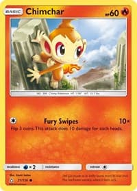 Chimchar (21) - SM - Ultra Prism - Pokemon card
