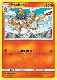 Monferno - SM - Ultra Prism - Pokemon card