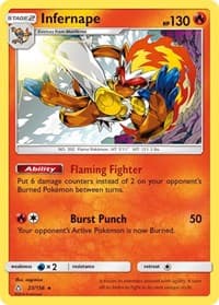 Infernape - SM - Ultra Prism - Pokemon card