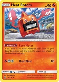 Heat Rotom - SM - Ultra Prism - Pokemon card
