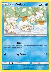 Alolan Vulpix - SM - Ultra Prism - Pokemon card