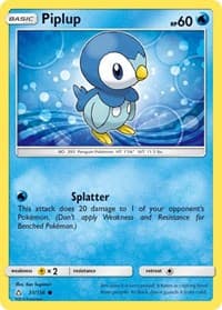 Piplup (31) - SM - Ultra Prism - Pokemon card