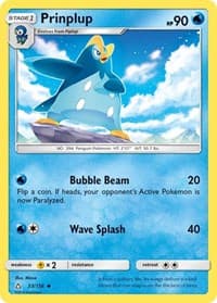 Prinplup - SM - Ultra Prism - Pokemon card
