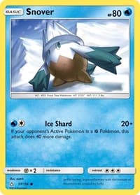 Snover - SM - Ultra Prism - Pokemon card