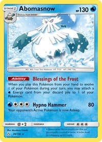 Abomasnow - SM - Ultra Prism - Pokemon card