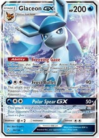 Glaceon GX - SM - Ultra Prism - Pokemon card