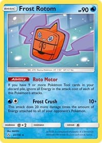 Frost Rotom - SM - Ultra Prism - Pokemon card