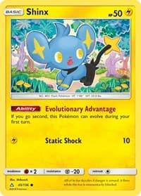 Shinx (45) - SM - Ultra Prism - Pokemon card