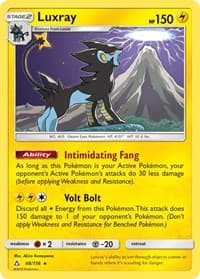 Luxray - SM - Ultra Prism - Pokemon card