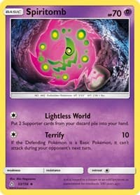 Spiritomb - SM - Ultra Prism - Pokemon card