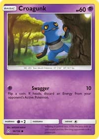 Croagunk - SM - Ultra Prism - Pokemon card