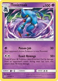 Toxicroak - SM - Ultra Prism - Pokemon card